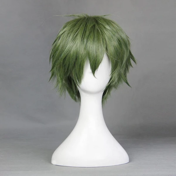 Cossky Wigs Aoharu x Machinegun Nagamasa Midori Cosplay Wig