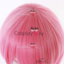 Cossky Wigs Cosplay Ram Short Pink Wig Cosplay Wigs