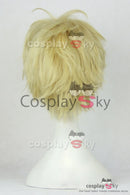 Cossky Wigs Demon Cyborg Genos Short Blonde Wig Cosplay Wigs