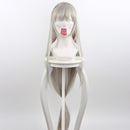 Cossky Wigs Emilia Long Silver Grey wig Cosplay Wigs