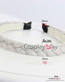 Cossky Wigs Emilia Long Silver Grey wig Cosplay Wigs