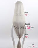Cossky Wigs Emilia Long Silver Grey wig Cosplay Wigs