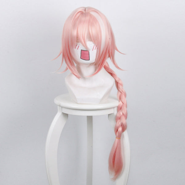 Cossky Wigs Fate/Apocrypha FA Rider Astolfo Pink Wig Cosplay Wigs