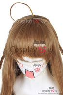 Cossky Wigs Kotori Kanbe Long Brown Cosplay Wigs