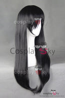 Cossky Wigs Mortal Kombat Kitana Cosplay Wig Heat Resistant Synthetic Hair