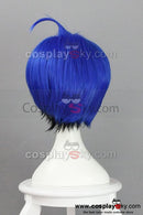 Cossky Wigs Sangaku Manami Shot Blue Black Wig Cosplay Wig