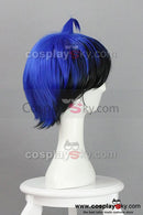 Cossky Wigs Sangaku Manami Shot Blue Black Wig Cosplay Wig