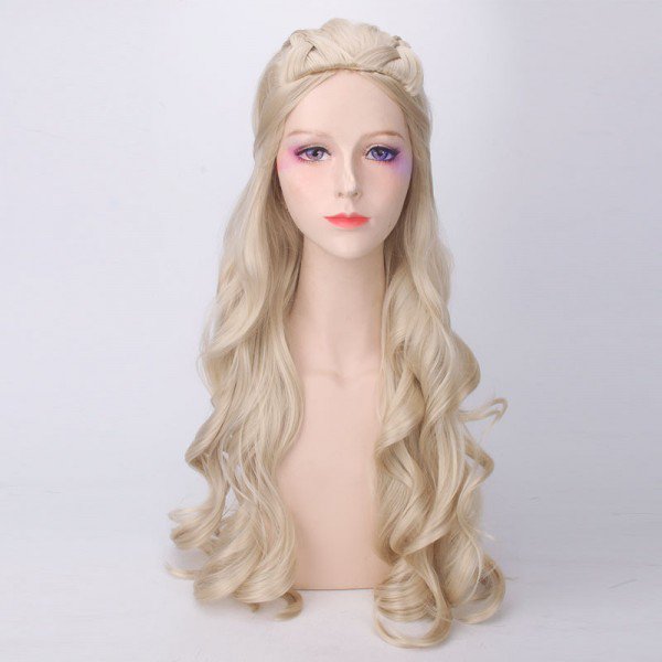 Cossky Wigs Thrones Season 7 Daenerys Targaryen Cosplay Wig