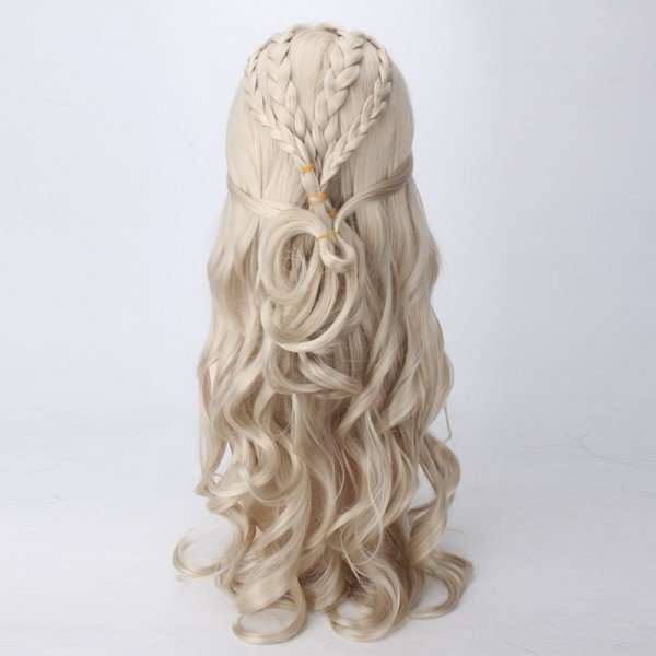 Cossky Wigs Thrones Season 7 Daenerys Targaryen Cosplay Wig