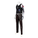 Cyberpunk 2077 Game Johnny Silverhand Black Outfit Halloween Party Carnival Cosplay Costume