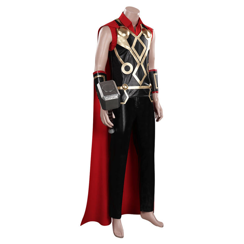 What If Thor Outfit Halloween Carnival Suit Cosplay Costume