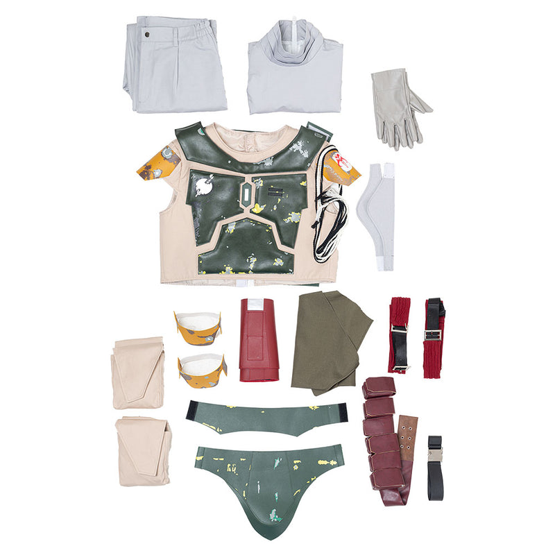 The Book of Boba Fett Halloween Carnival Suit Cosplay Costume
