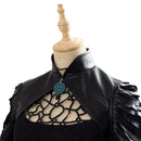 The Witcher Yennefer Party Black Long Dress Cosplay Costume