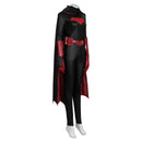 Catwoman: Hunted - Batwoman Cosplay Costume Jumpsuit Cloak Outfits Halloween Carnival Suit