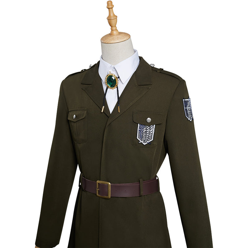The Final Season Survey Corps Uniform Cosplay Costume Outfits Halloween Carnival Suit