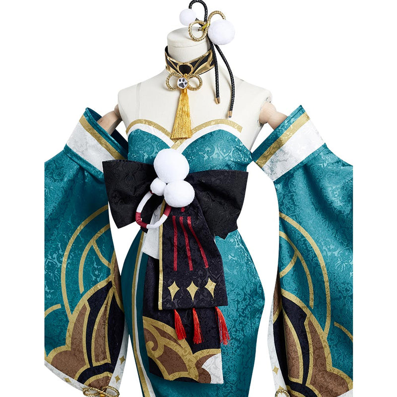 Genshin Impact Ms Hina/Gorou Outfits Halloween Carnival Suit Cosplay Costume