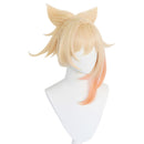 Genshin Impact Yoimiya Heat Resistant Synthetic Hair Carnival Halloween Party Props Cosplay Wig