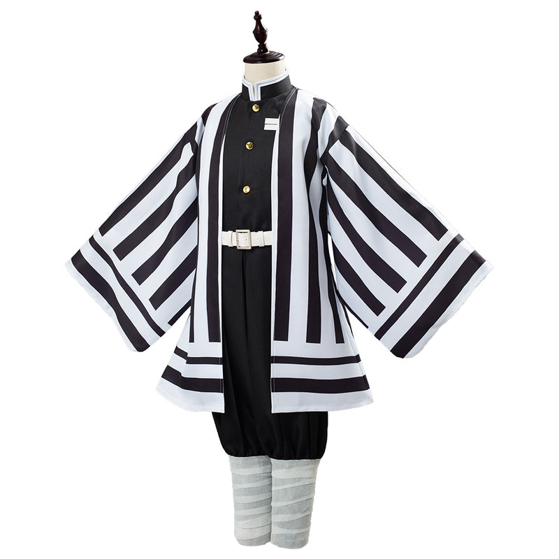 Anime   Iguro Obanai Uniform Outfit Cosplay Costume for Kids Children