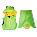 Card Captor Kinomoto Sakura Green Raincoat Halloween Carnival Party Suit Cosplay Costume