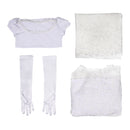 Ghost House Ghost Bride Outfits Halloween Carnival Party Cosplay Costume