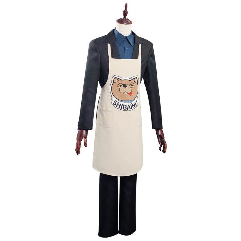 The Way Of the Household Husband Tatsu Shirt Pants Apron Outfits Halloween Carnival Suit Cosplay Costume