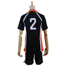 Cosplay Costume Sugawara Koushi Sportswear Shirt Jerseys