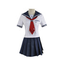 Danganronpa Komaru Naegi Women Shirt Party Carnival Halloween Cosplay Costume