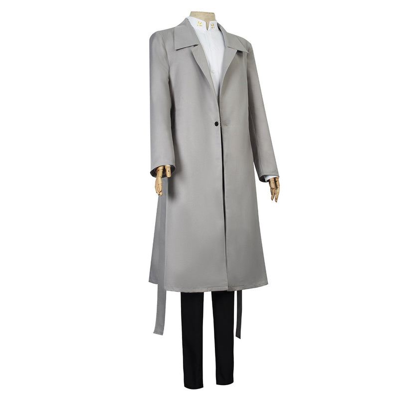 Dazai Osamu 10th Anniversary Grey Outfit Halloween Party Carnival Cosplay Costume