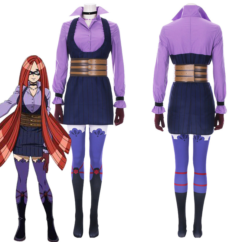 Heroes Rising Slice Halloween Party Dress Outfit Cosplay Costume