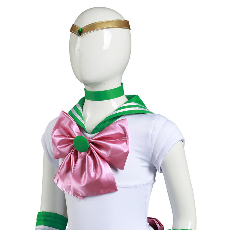 Sailor Moon Kino Makoto Kids Children Girls Dress Outfits Halloween Carnival Suit Cosplay Costume