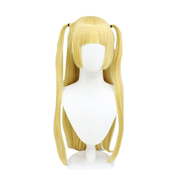 Death Note Anime Misa Amane Cosplay Wig Heat Resistant Synthetic Hair Carnival Halloween Party Props