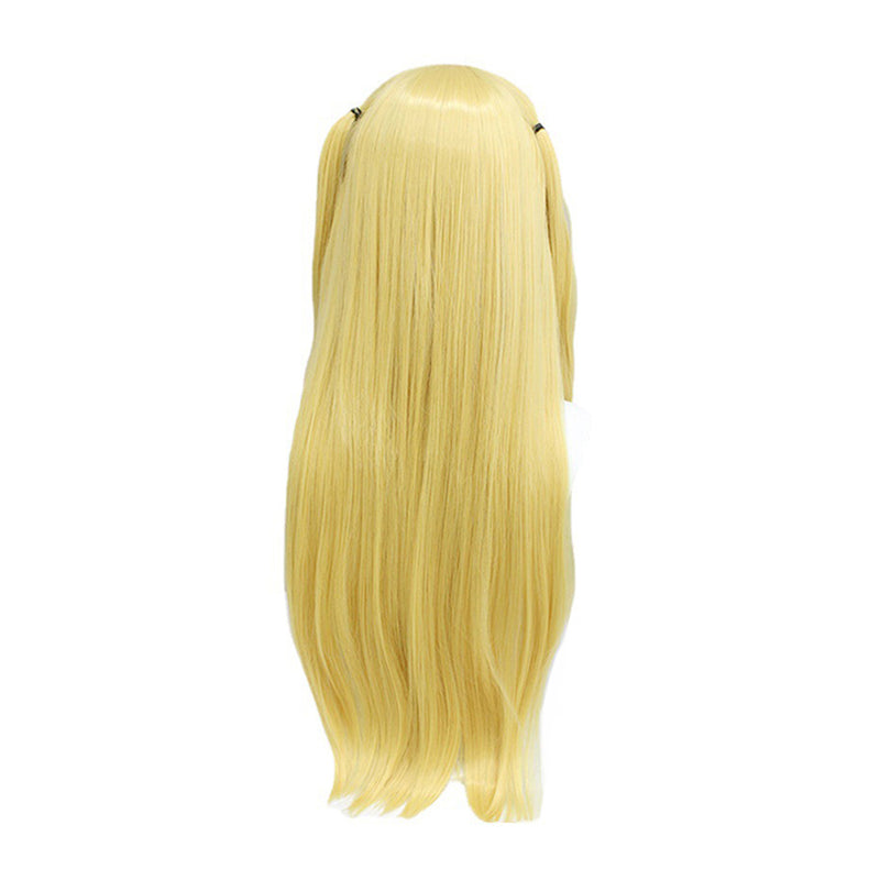 Death Note Anime Misa Amane Cosplay Wig Heat Resistant Synthetic Hair Carnival Halloween Party Props