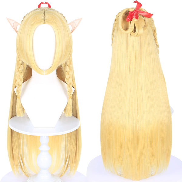 Delicious in Dungeon Anime Marcille Donato Cosplay Wig Heat Resistant Synthetic Hair Carnival Halloween Party Props