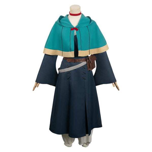Delicious in Dungeon Anime Marcille Women Dress Outfit Party Carnival Halloween Cosplay Costume