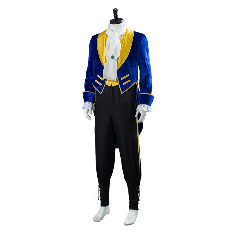 Men's Beauty And The Beast Prince Beast Cosplay Costume Halloween Carnival Costume