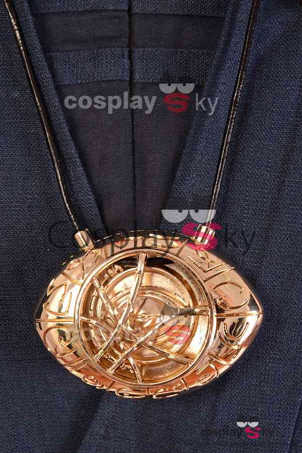 Doctor Strange Dr.Stephen Eye of Agamotto Amulet Pendant Necklace Cosplay Prop