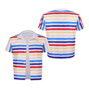 Doll 1964 Ken Kids Rainbow Striped T-shirts Outfits  Party Carnival Halloween Cosplay Costume