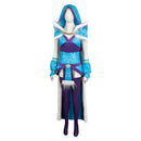 Dota 2 Game Crystal Maiden Women Blue Outfit Party Carnival Halloween Cosplay Costume