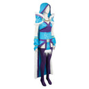 Dota 2 Game Crystal Maiden Women Blue Outfit Party Carnival Halloween Cosplay Costume