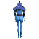 Dota 2 Game Luna Women Blue Jumpsuit Party Carnival Halloween Cosplay Costume