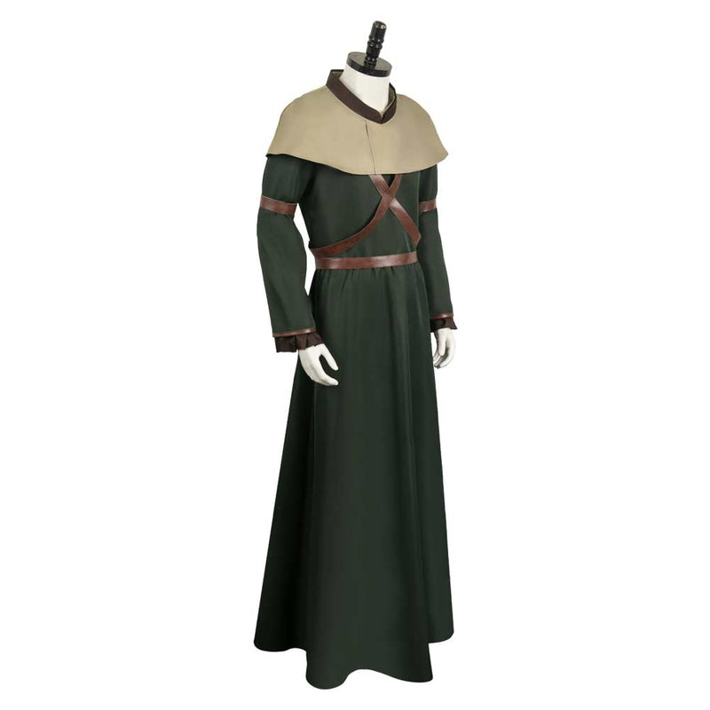 Dragon's Dogma Game Mage Black Suit Party Carnival Halloween Cosplay Costume