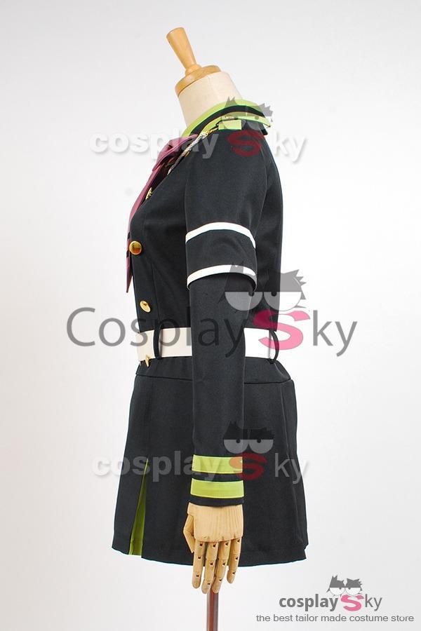 Seraph of the End Shinoa Hiragi Uniform Dress Cosplay Costume