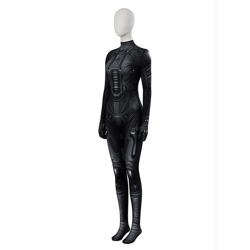 Dune: Part Two 2024 Movie Chani Women Black Jumpsuit Party Carnival Halloween Cosplay Costume