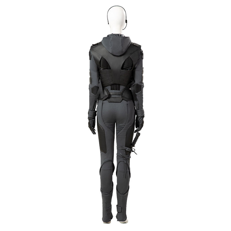 Dune: Part Two 2024 Movie Chani Women Black Outfit Party Carnival Halloween Cosplay Costume