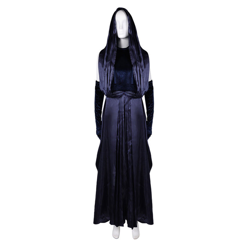Dune: Part Two 2024 Movie Lady Jessica Women Purple Dress Party Carnival Halloween Cosplay Costume