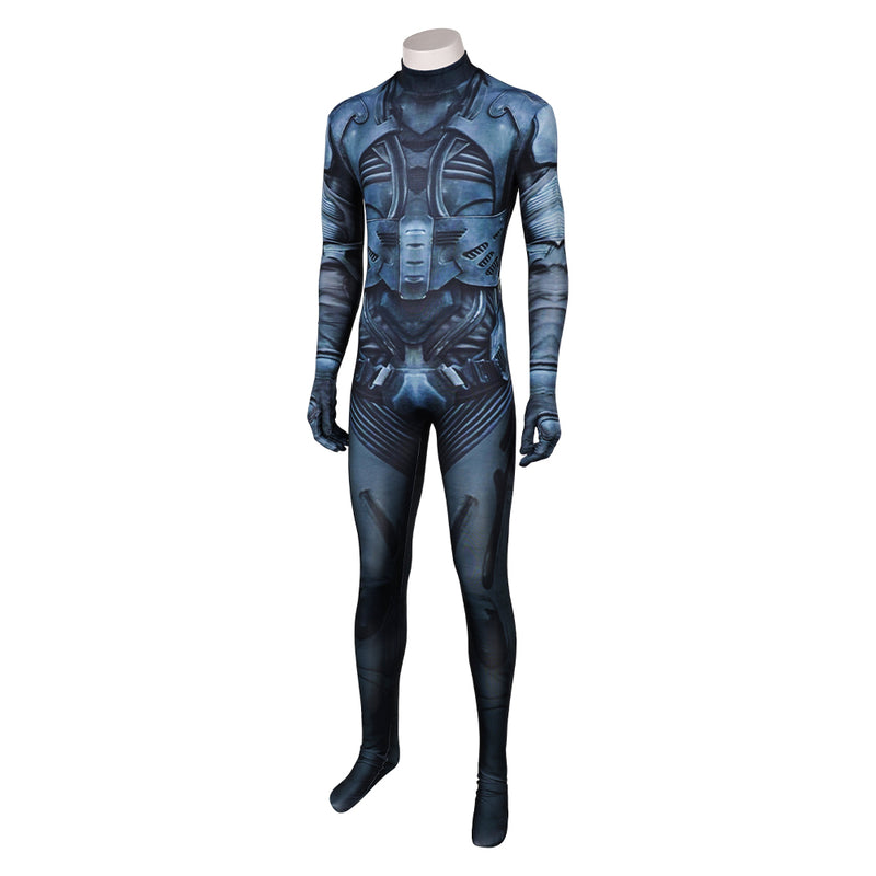 Dune: Part Two 2024 Movie Paul Atreides Blue Jumpsuit Party Carnival Halloween Cosplay Costume