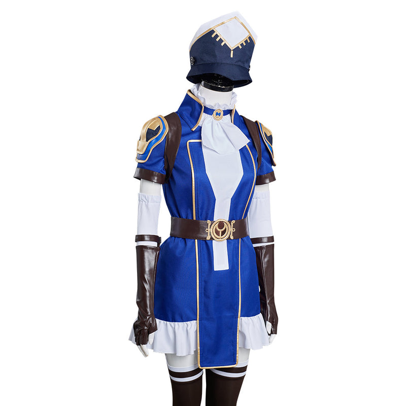 Arcane: League of Legends LOL Caitlyn the Sheriff of Piltover Cosplay Costume