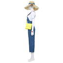 Heroes: Rising Katsuma T-shirt Dungarees Jumpsuits Set Cosplay Costume