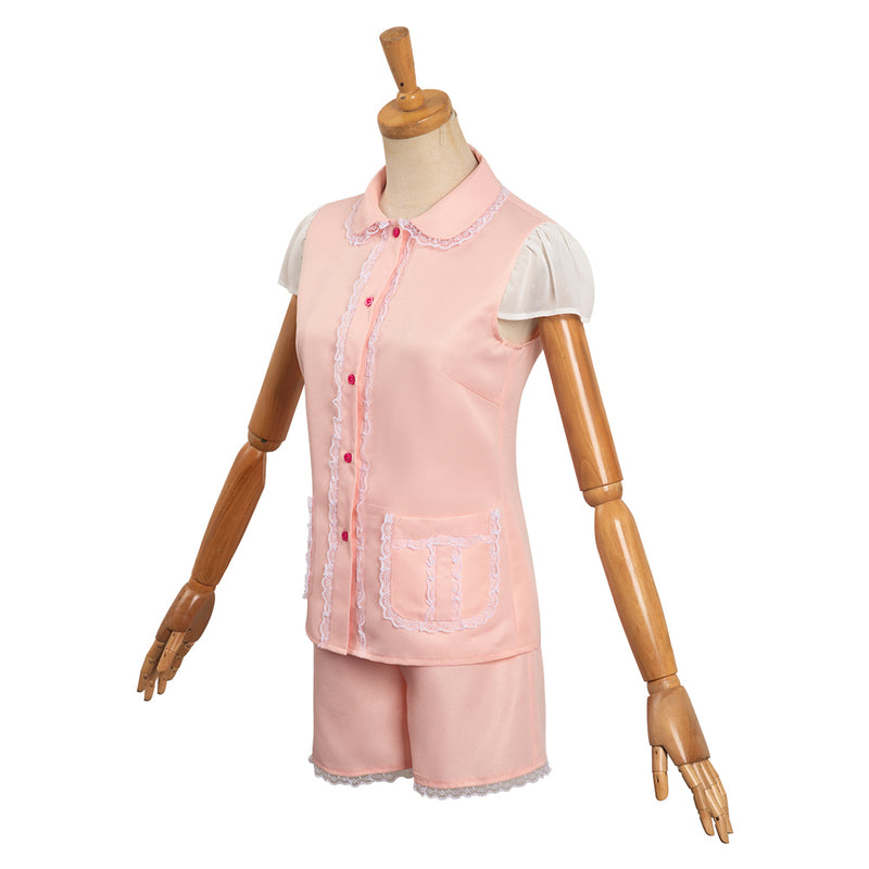 Barbie Movie Sleepwear Two-Pieces Pajamas Outfits Halloween Carnival Cosplay Costume