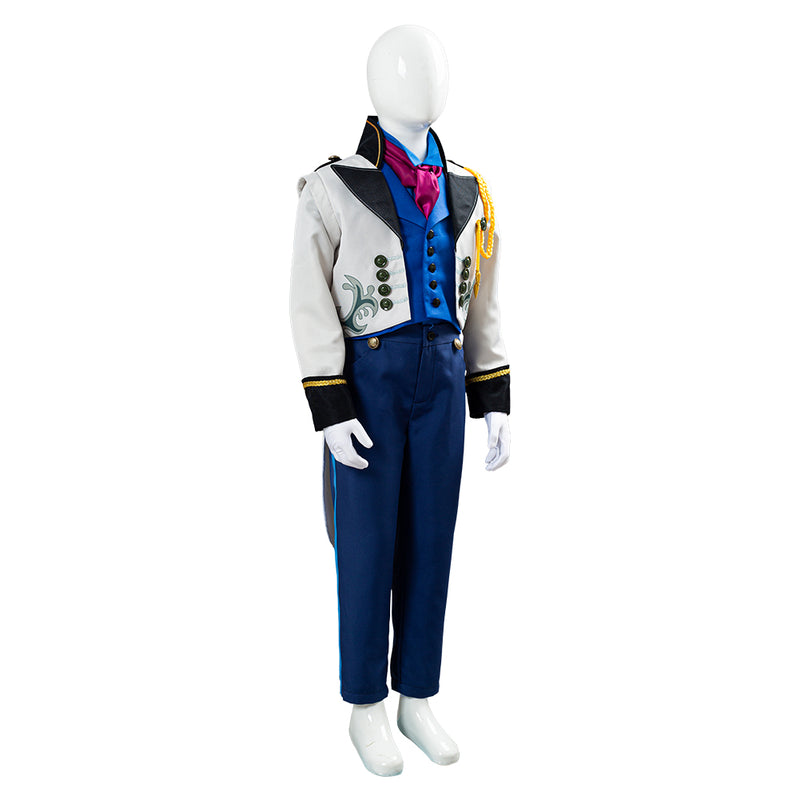 Frozen Hans Prince Cosplay Costume Outfits Halloween Carnival Suit